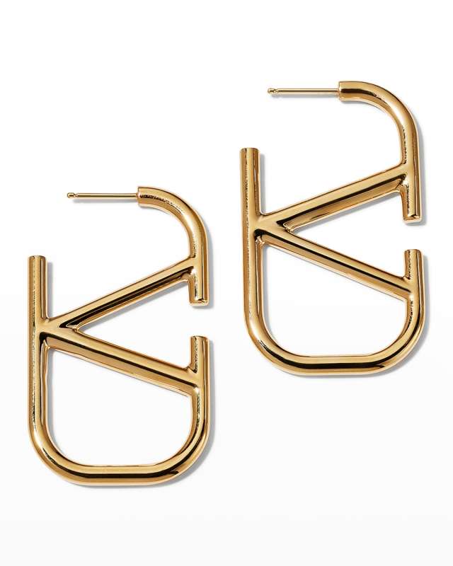Open Logo Earrings