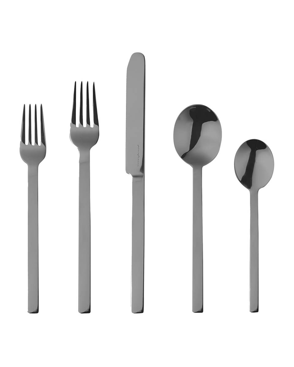 Stile Nero 5-Piece Flatware Place Setting