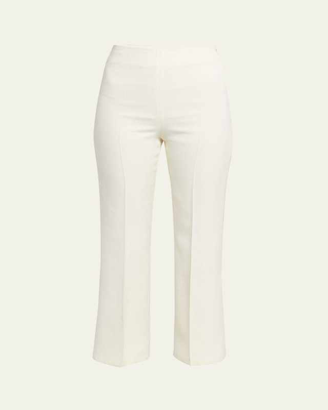 Flared Crop Trousers