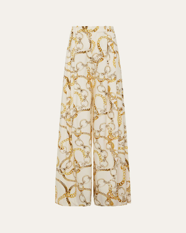 Dree Multi-Chain Wide-Leg Trousers