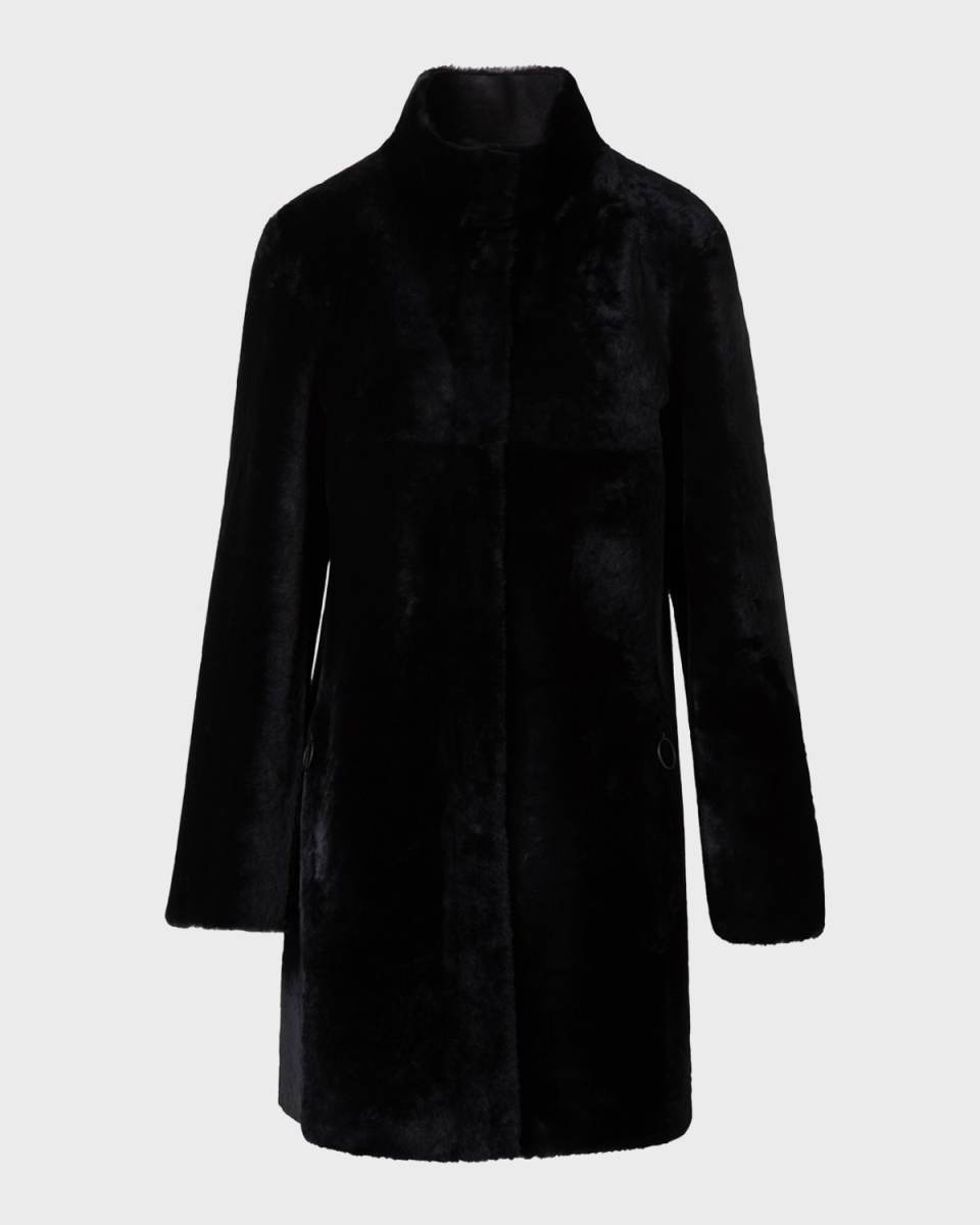 Lamb Shearling Reversible Coat