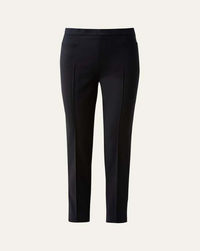 Franca Mid-Rise Cropped Pants