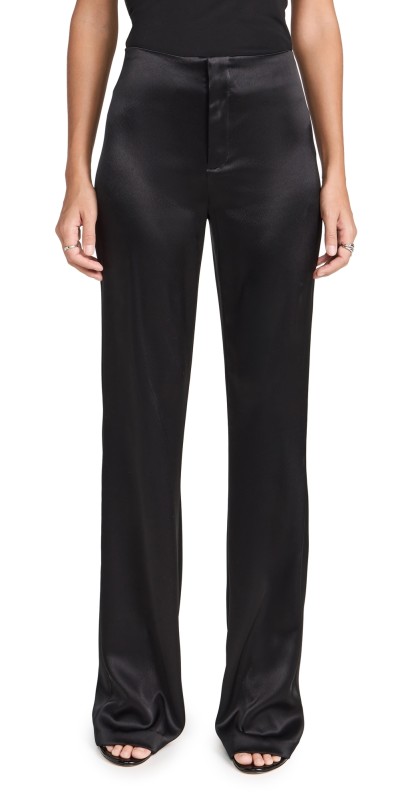 alice + olivia Teeny Wb Fit Flare Boot Pants Black