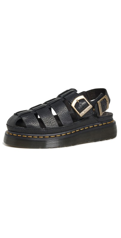 Dr. Martens Archive Fisherman Sandals Black