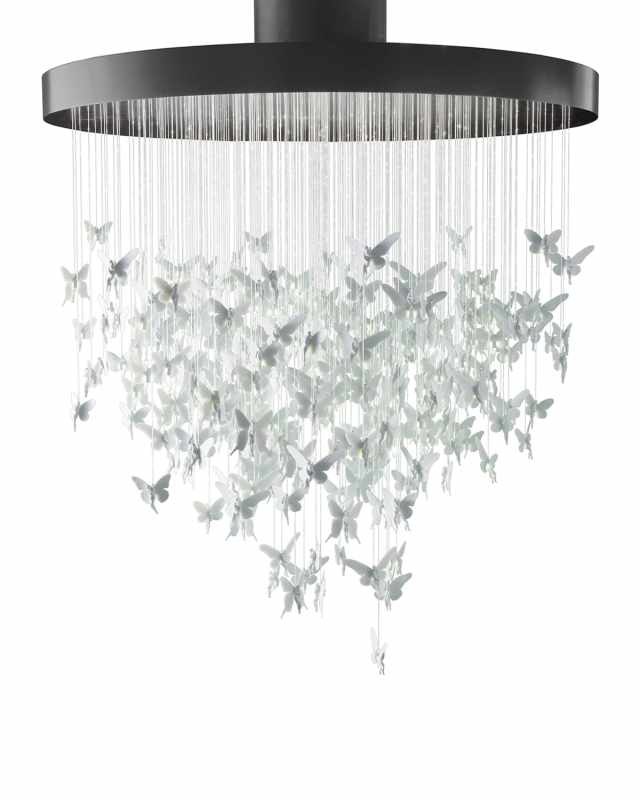 Niagara Chandelier, Silver