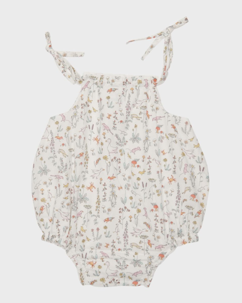 Baby Girl's Lodie Liberty Floral-Print Bubble Romper, Size 6M-