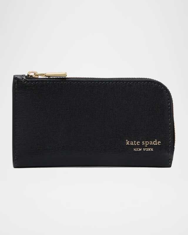 devin bifold saffiano leather wallet