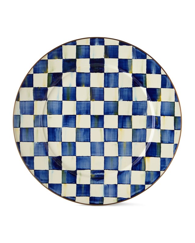 Royal Check Serving Platter
