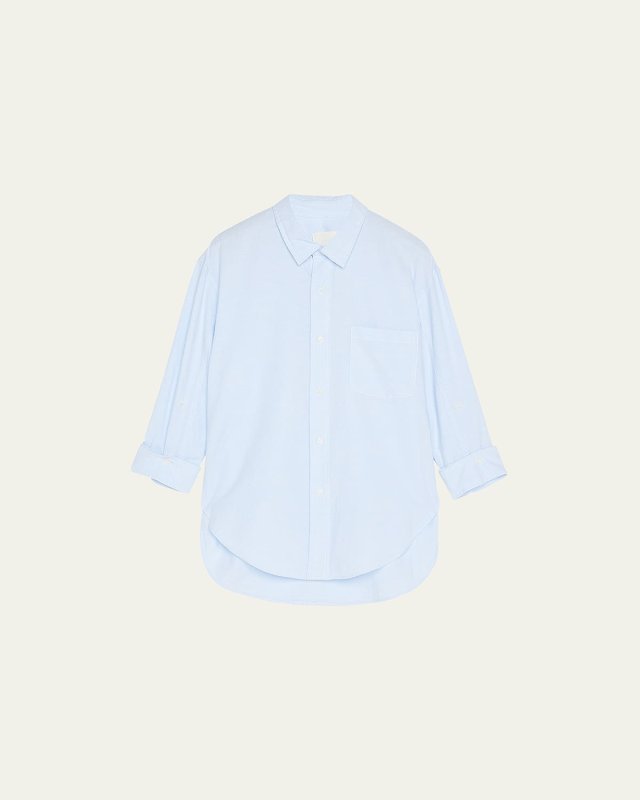 Kayla Oversized Button-Front Shirt