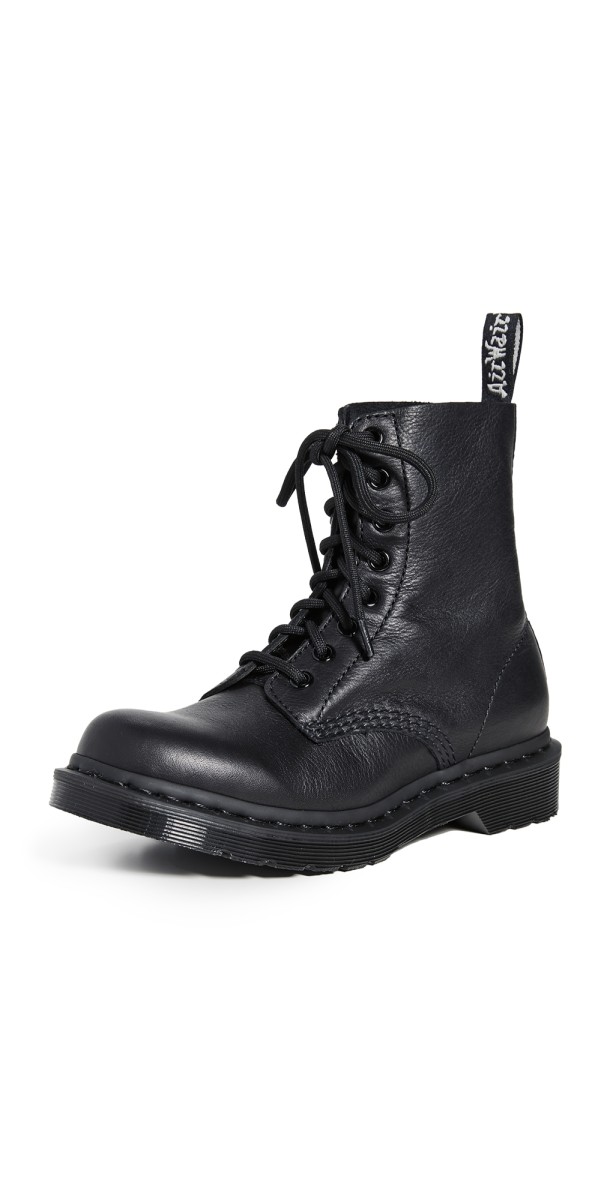 Dr. Martens 1460 Pascal Mono 8 Eye Boots Black