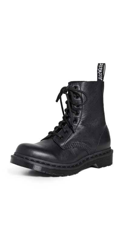 Dr. Martens 1460 Pascal Mono 8 Eye Boots Black