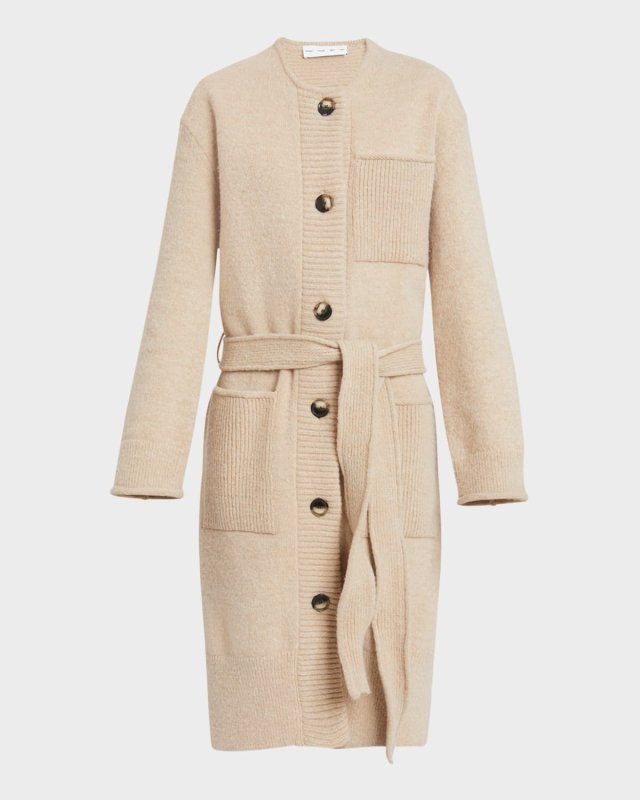 Lenora Long Belted Cardigan