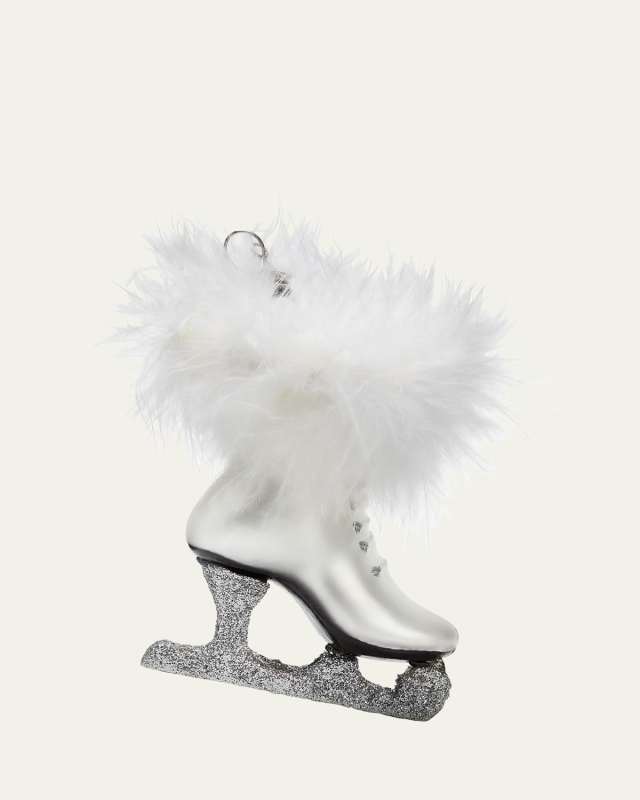 Ice Skate Christmas Ornament