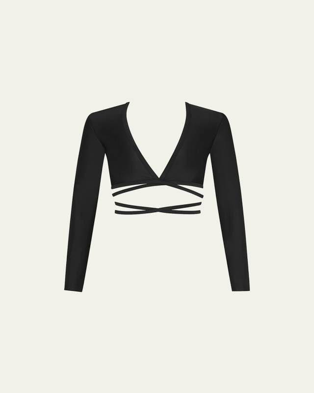 Wrap Sun Crop Top