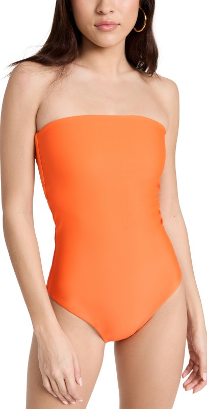 MIKOH Keaimpletrapless One Piece Tangerine