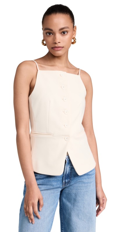 STAUD Una Top Black