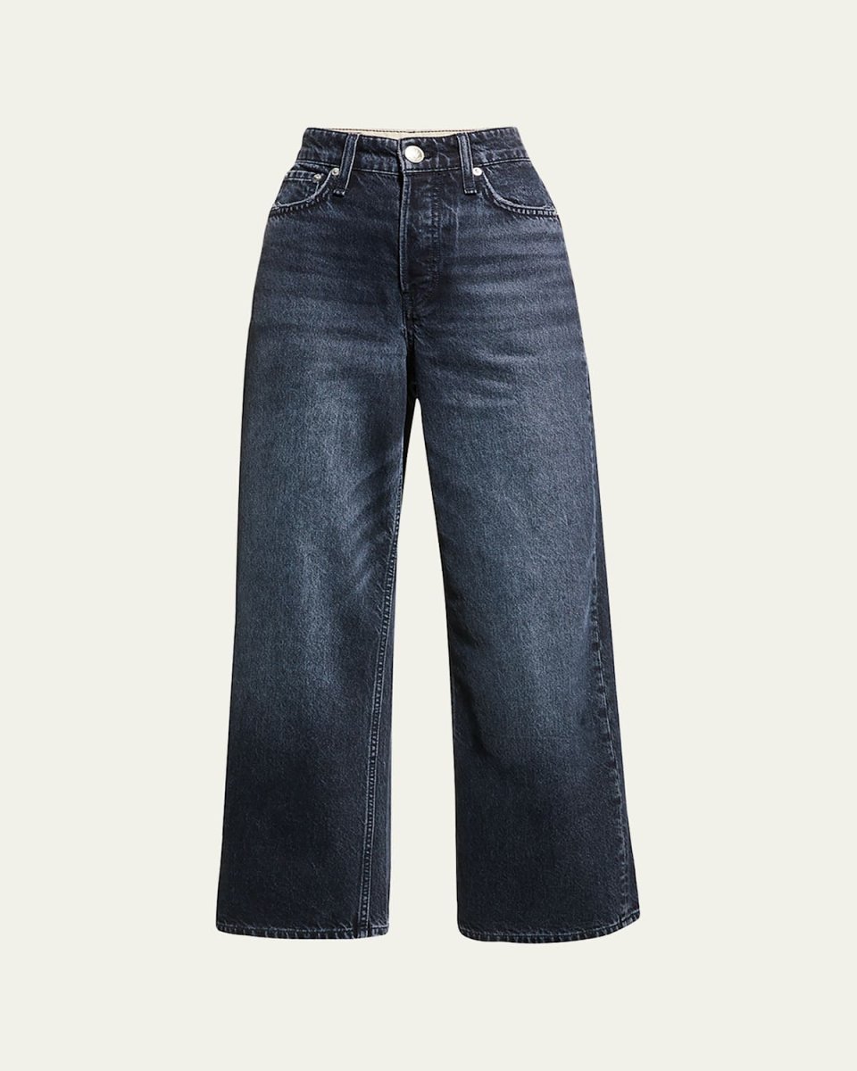 Andi High-Rise Wide Cropped Jeans