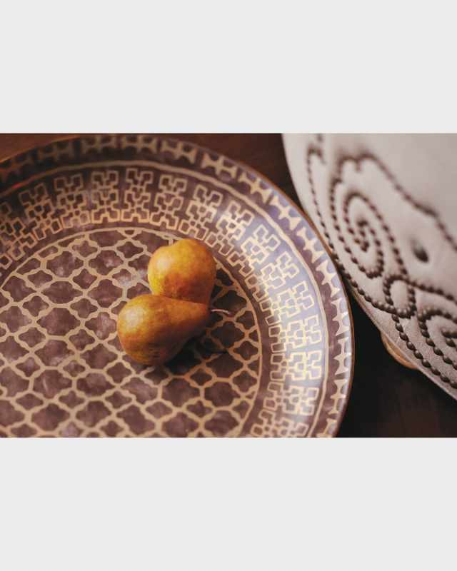 x Fortuny Ashanti Large Platter, 18" Round