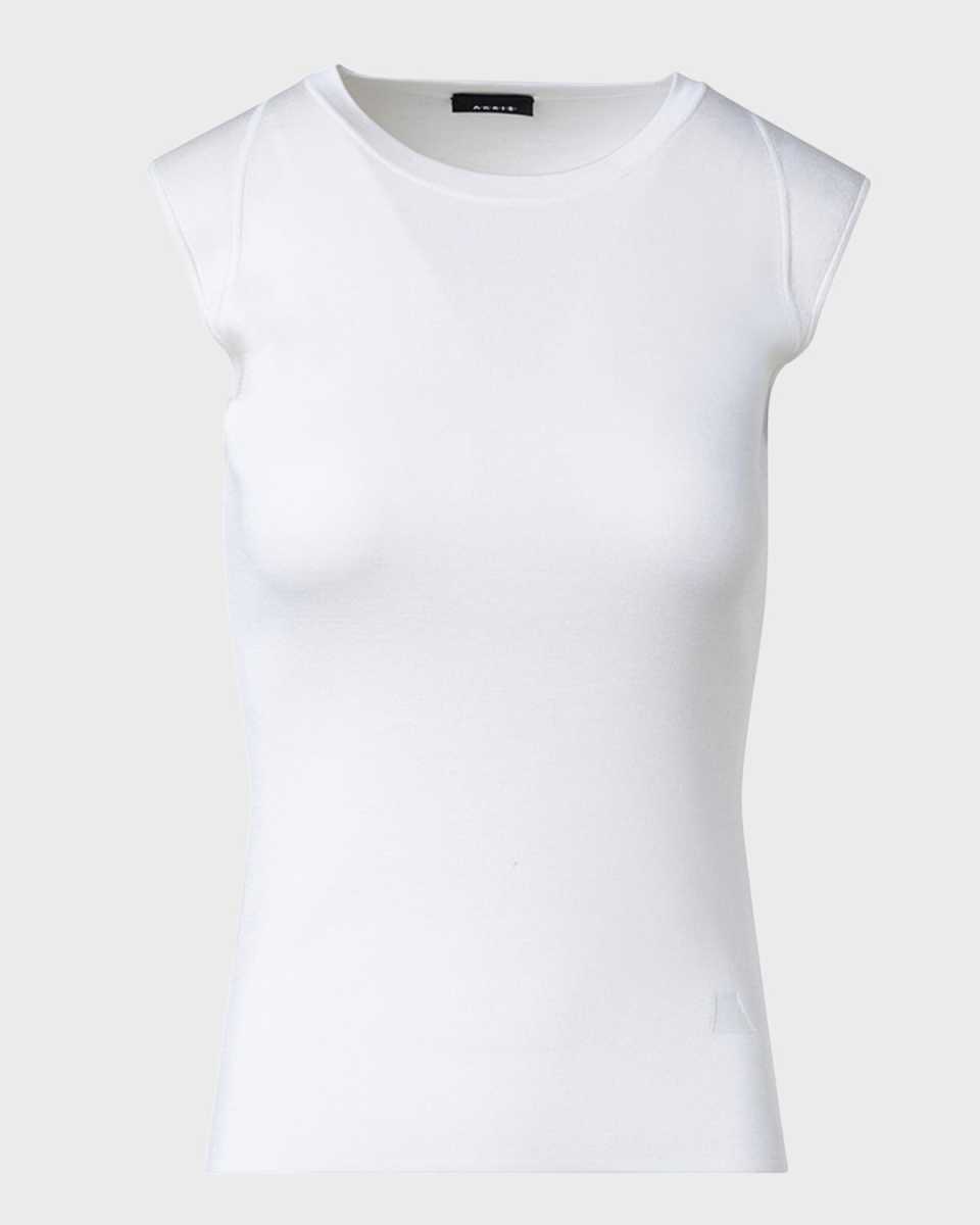Silk Stretch Pullover Tank