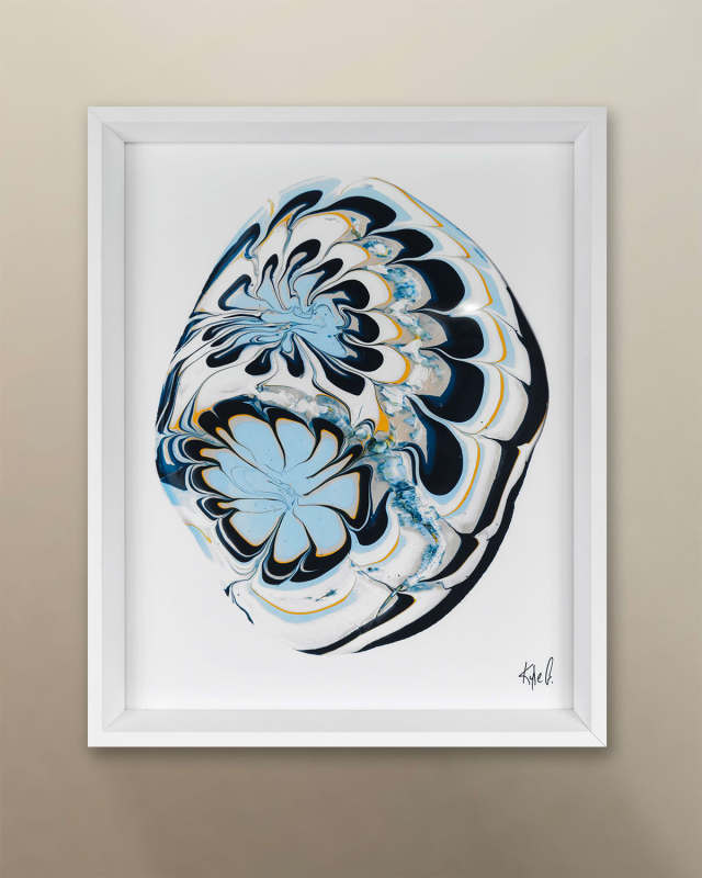 "Paint Pools 9" Giclee by Kyle Goderwis