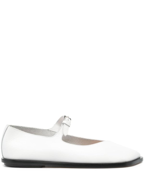 Lea leather ballerina shoes
