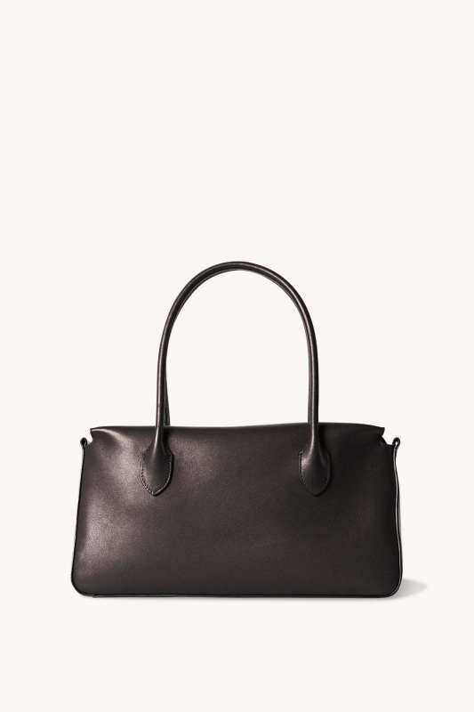 The Row E/W Top Handle Bag in Leather