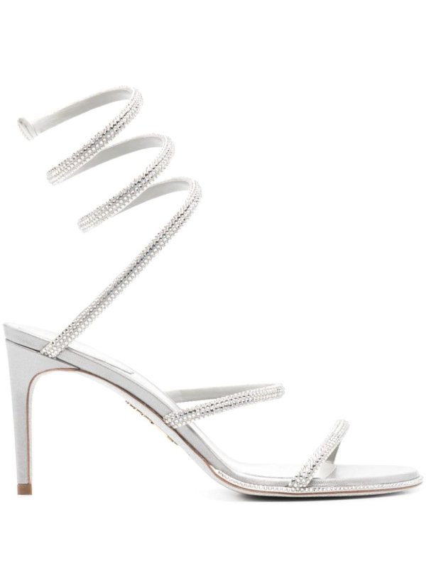 Cleo 80mm rhinestone-embellished sandals