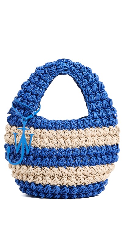 JW Anderson Popcorn Basket Blue/Off Whit