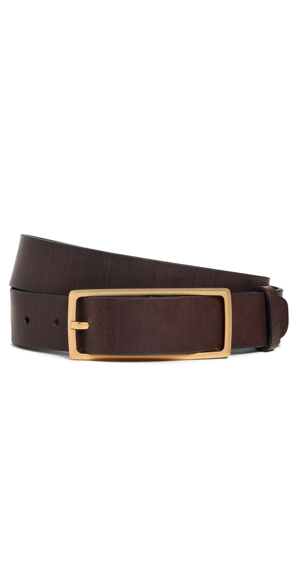 rag & bone Rebound Belt Dark Espresso