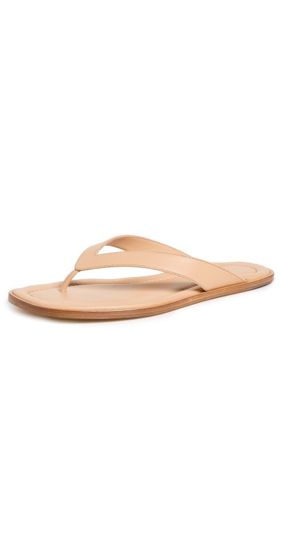 STAUD Dante Thong Slides Porcini