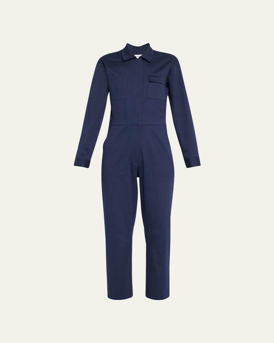 Bigwig Cotton Straight-Leg Jumpsuit
