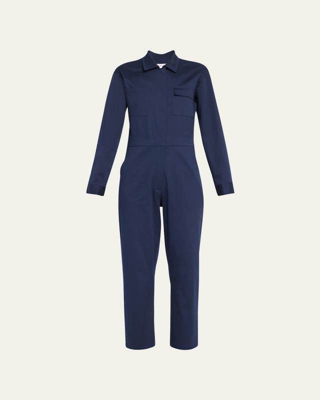 Bigwig Cotton Straight-Leg Jumpsuit