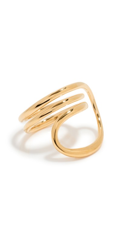 Charlotte Chesnais Petit Round Trip Ring Gold