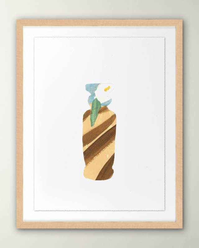 Floral Ginger Jar 2' Digital Print Wall Art by Katie Re Scheidt
