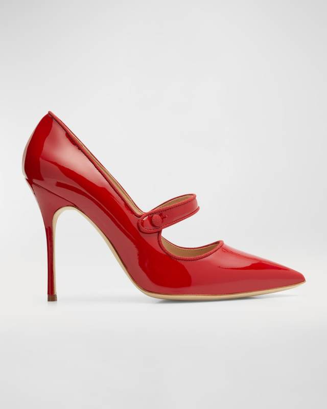 Campari Patent Mary Jane Pumps