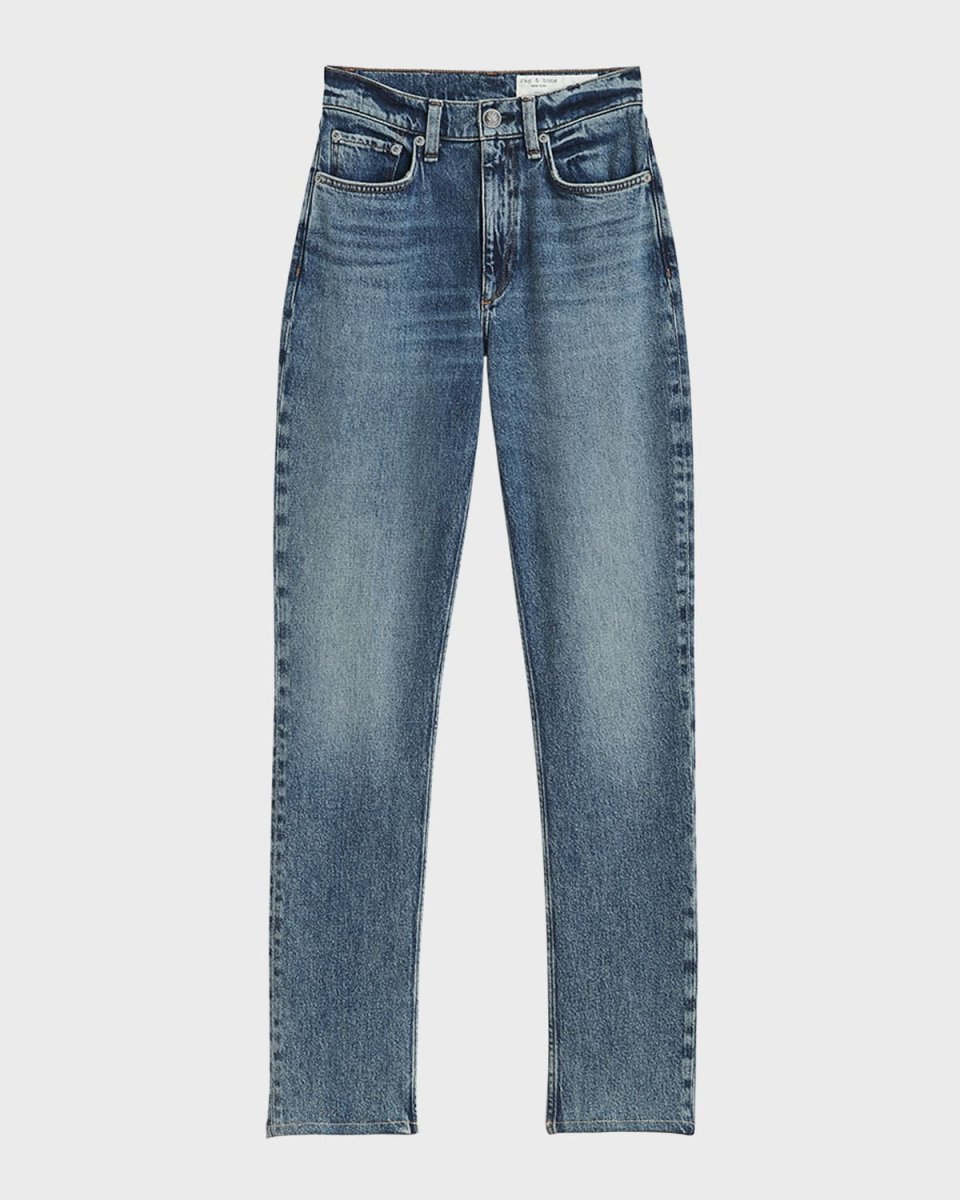 Wren High Rise Slim Straight Jeans