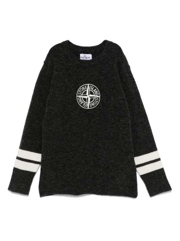 Compass-motif sweater