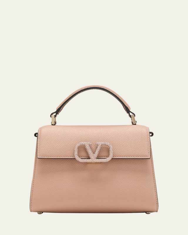VSLING Mini Leather Top-Handle Bag