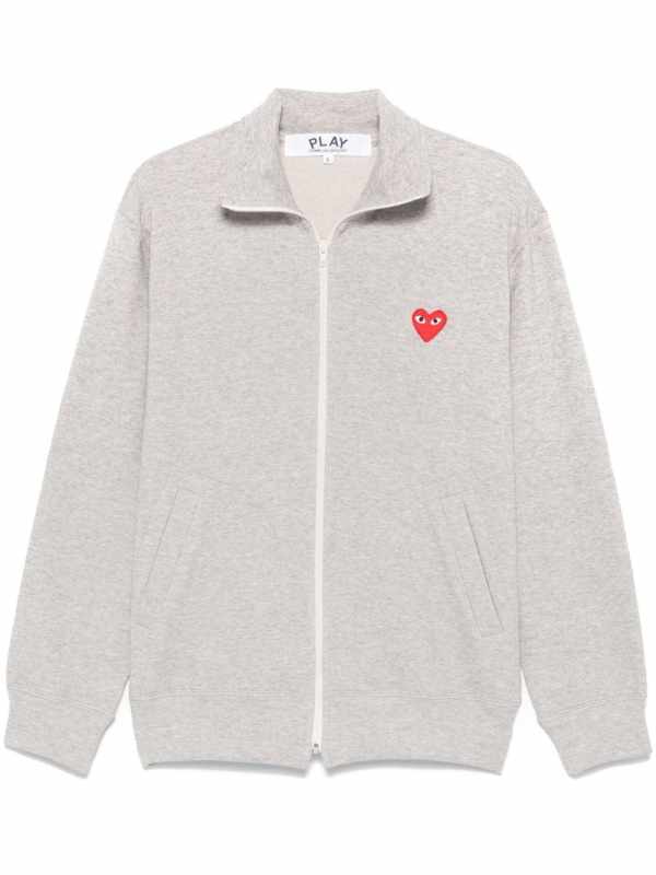 heart-patch sweatshirt