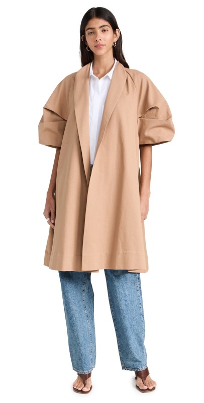 Mille Josephine Coat Almond