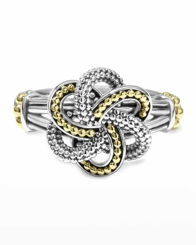 Love Knot Two-Tone Ring
