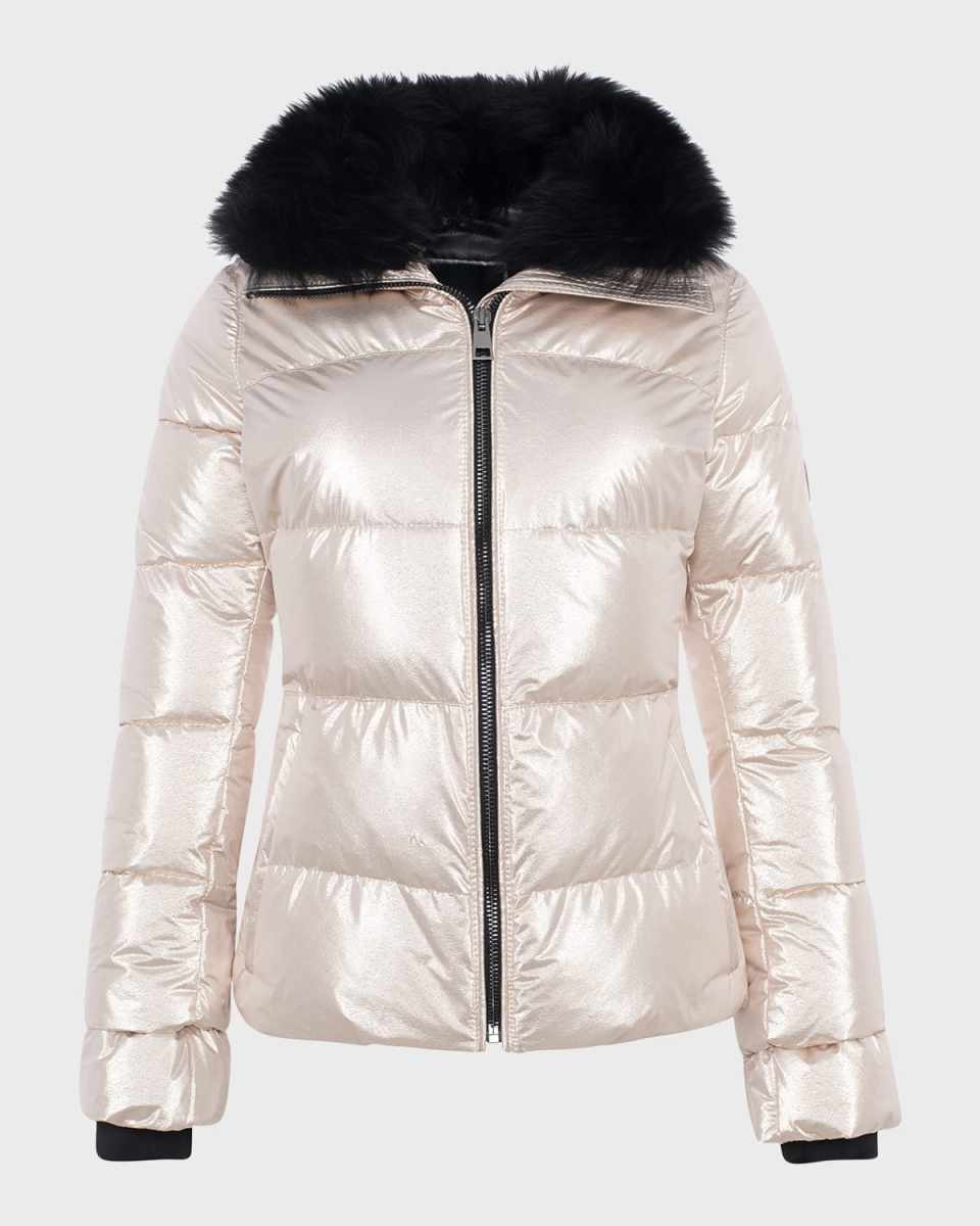 Apres-Ski Jacket With Detachable Toscana Lamb Shearling Collar