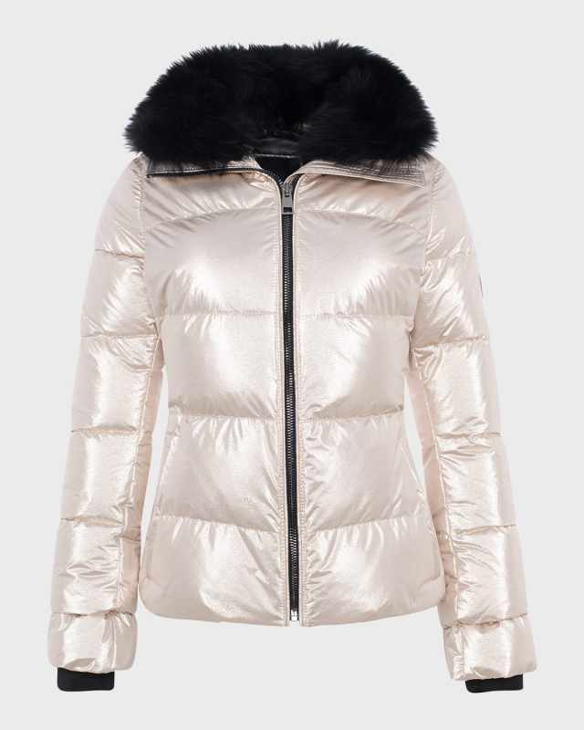 Apres-Ski Jacket With Detachable Toscana Lamb Shearling Collar