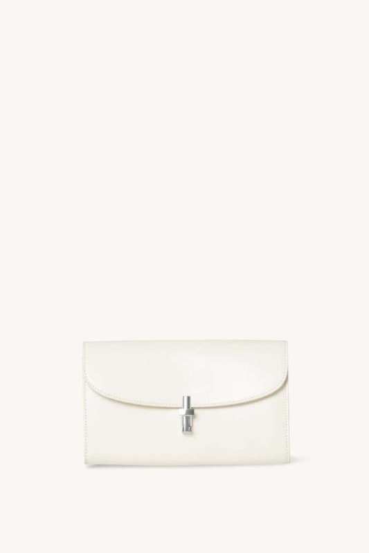 The Row Sofia Continental Wallet in Leather