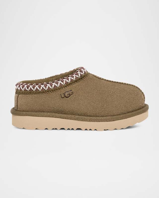 Kid's Tasman II Suede Mules, Baby/Toddler