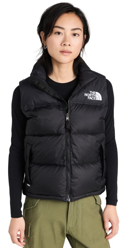 The North Face Women's 1996 Retro Nuptse Vest Recycled TNF Black