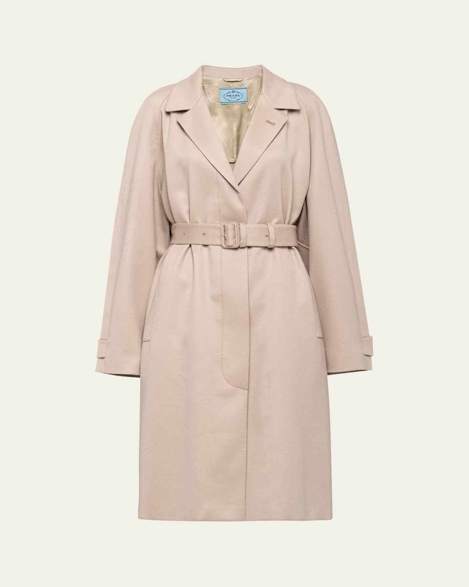 Belted Cashmere Coat