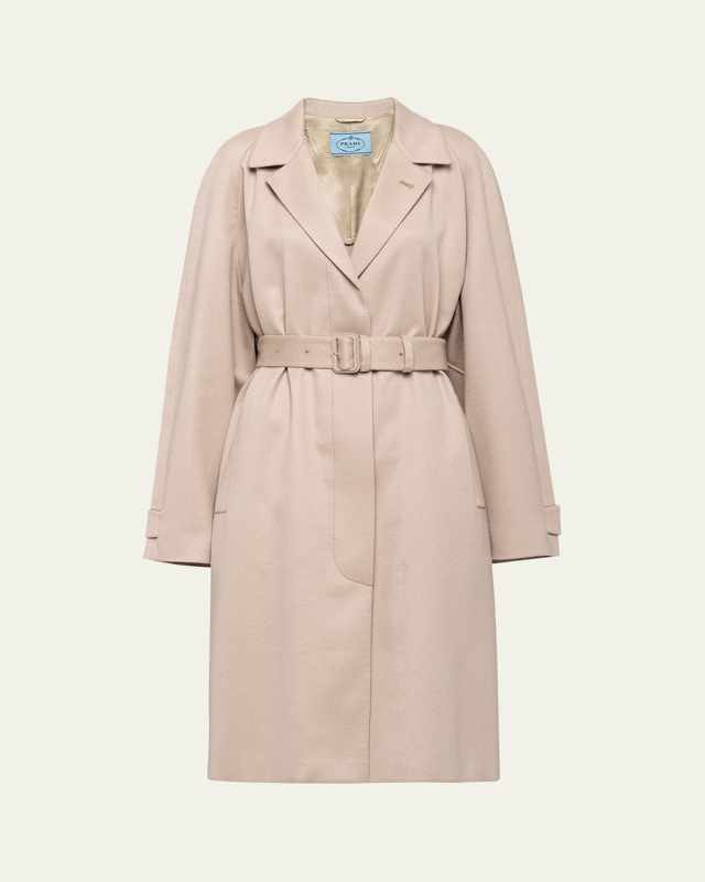 Belted Cashmere Coat