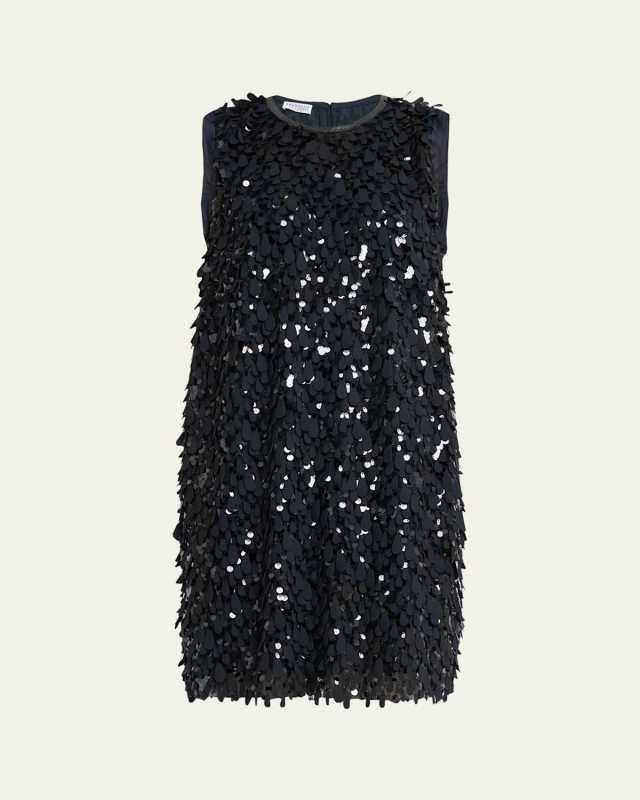 Jazz Drop Sequin Shift Dress