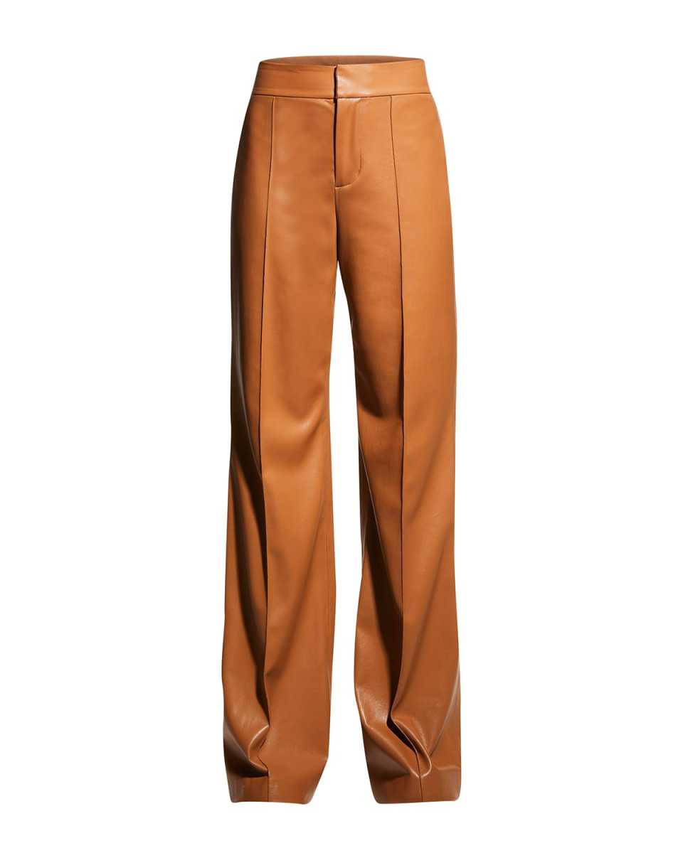 Dylan High-Waist Faux-Leather Pants